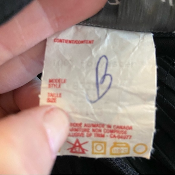 Vintage‎ David Bradley women's black dropped waist dress in size 22 - Picture 11 of 11